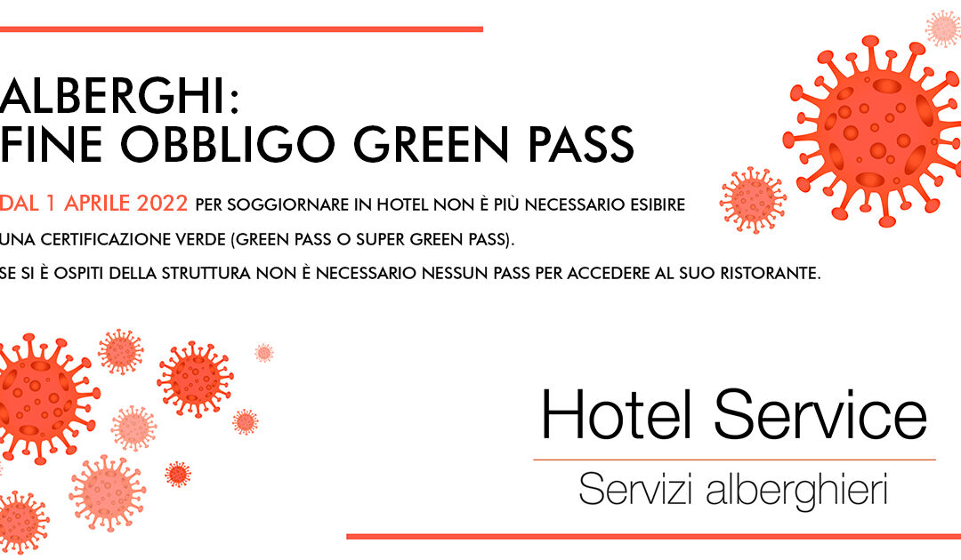 Green Pass e Super Green Pass in hotel